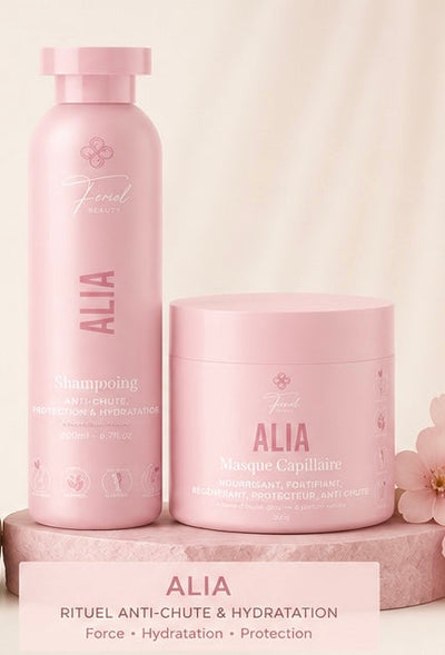 Gamme shampoing masque Alia